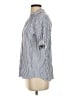 Max Studio Blue Short Sleeve Blouse Size XS - photo 5
