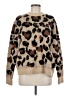 Grace Karin Animal Print Brown Pullover Sweater Size M - photo 1
