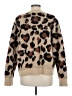 Grace Karin Animal Print Brown Pullover Sweater Size M - photo 2