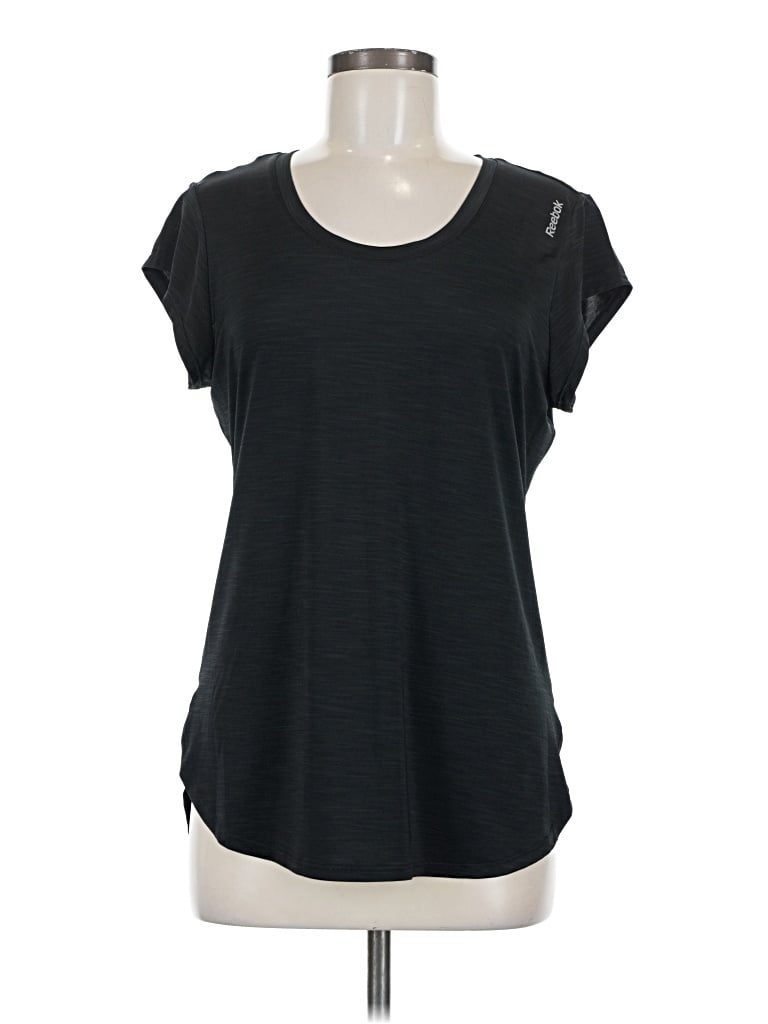 Pre-owned Reebok Short Sleeve T-shirt In Black