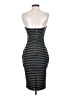 Express Outlet 100% Polyester Stripes Gray Cocktail Dress Size 4 - photo 2