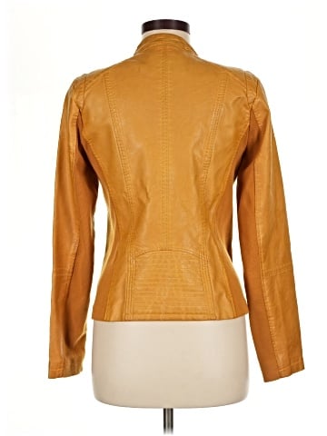 Sebby Collection Faux Leather Jacket (view 2)