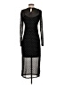 Ember 100% Polyester Polka Dots Black Casual Dress Size S - photo 2