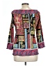 Alberto Makali 100% Polyester Pink 3/4 Sleeve Blouse Size L - photo 2