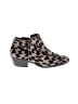 Sam Edelman 100% Cow Leather Animal Print Gray Ankle Boots Size 7 - photo 1