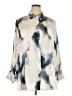 H&M 100% Polyester Print Ivory 3/4 Sleeve Blouse Size XXL - photo 1