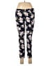 Old Navy Floral Black Leggings Size 6 - photo 1
