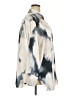 H&M 100% Polyester Print Ivory 3/4 Sleeve Blouse Size XXL - photo 4