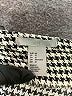 H&M 100% Polyester Houndstooth Gray Casual Dress Size 12 - photo 7
