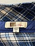 Kut from the Kloth Plaid Blue Long Sleeve Button-Down Shirt Size XL - photo 7