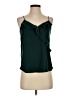 J.Crew 100% Polyester Green Sleeveless Blouse Size 2 (petite) - photo 1