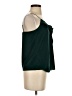 J.Crew 100% Polyester Green Sleeveless Blouse Size 2 (petite) - photo 4