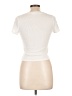 Lush Ivory Short Sleeve Turtleneck Size L - photo 2