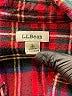 L.L.Bean 100% Cotton Plaid Red Long Sleeve Button-Down Shirt Size L - photo 7