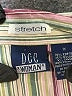 DCC Stripes Pink 3/4 Sleeve Blouse Size 1X - photo 7