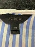 J.Crew 100% Cotton Stripes Blue Short Sleeve Blouse Size XXS - photo 7