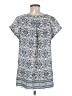 Max Studio 100% Polyester Blue Short Sleeve Blouse Size M - photo 2