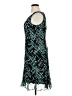 Studio 100% Polyester Tweed Teal Cocktail Dress Size 14 Petite - photo 5