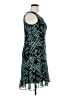 Studio 100% Polyester Tweed Teal Cocktail Dress Size 14 Petite - photo 4