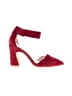 Jeffrey Campbell Color Block Red Heels Size 7 1/2 - photo 1