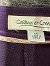 Coldwater Creek Purple Casual Pants Size 14 - photo 4