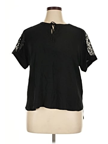 Ellos Short Sleeve Blouse (view 1)