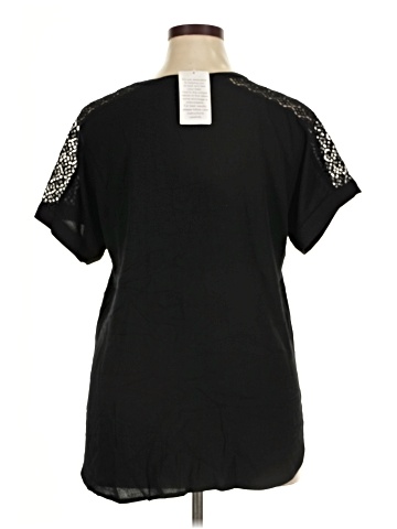 Ellos Short Sleeve Blouse (view 2)