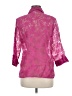 Elementz Pink 3/4 Sleeve Button-Down Shirt Size M - photo 2