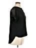 Ellos 100% Rayon Black Short Sleeve Blouse Size 14 - photo 4