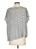 Hatch 100% Linen Stripes Silver 3/4 Sleeve T-Shirt Size XS Maternity (0) - photo 2