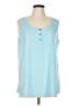 Unbranded Blue Sleeveless Blouse Size L - photo 1