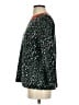 Equipment Animal Print Green Pullover Sweater Size S - photo 5