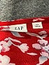 Gap 100% Rayon Floral Red Casual Dress Size XS - photo 7