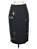 Trina Turk Graphic Gray Formal Skirt Size 00 - photo 1