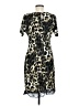 Focus 2000 Animal Print Black Cocktail Dress Size M - photo 2