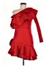 Sucrefas Red Cocktail Dress Size M - photo 1