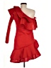 Sucrefas Red Cocktail Dress Size M - photo 2