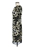 Focus 2000 Animal Print Black Cocktail Dress Size M - photo 5