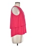 Lumiere Pink Sleeveless Blouse Size M - photo 4