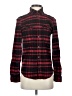 George Plaid Burgundy Long Sleeve Button-Down Shirt Size S - photo 1