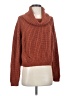 Moon & Madison Orange Turtleneck Sweater Size S - photo 1