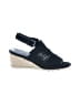 Eileen Fisher 100% Leather Blue Wedges Size 7 - photo 1