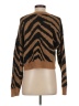 American Eagle Outfitters Animal Print Brown Pullover Sweater Size XS - photo 2