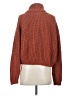 Moon & Madison Orange Turtleneck Sweater Size S - photo 2