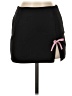 Unbranded Solid Black Casual Skirt Size XS - photo 1