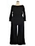 Jade by Jane Solid Black Jumpsuit Size XXL - photo 2