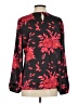 Talbots 100% Polyester Red Long Sleeve Blouse Size S - photo 2