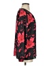 Talbots 100% Polyester Red Long Sleeve Blouse Size S - photo 4