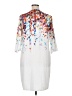 Unbranded Print White Casual Dress Size XL - photo 2