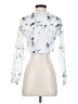 Shein White 3/4 Sleeve T-Shirt Size 2 - photo 2